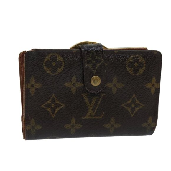 LOUIS VUITTON Monogram Porte Monnaie Billets Viennois Wallet M61663 Auth 70688 - Picture 1 of 14